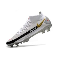 fodboldstøvler Nike Phantom Generative Texture Elite DF FG Hvid Sort Rød Guld_6.jpg